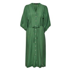 SOAKED IN LUXURY Košeľové šaty 'Aminah'  zelená