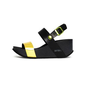 Bayton Sandále 'Selene'  žltá / čierna