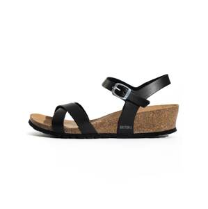 Bayton Remienkové sandále 'Canberra'  hnedá / čierna