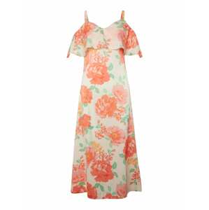 Dorothy Perkins Tall Letné šaty  zelená / oranžová / koralová