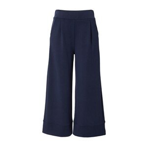Rich & Royal Plisované nohavice  námornícka modrá