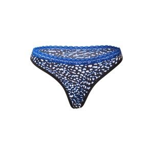 Tommy Hilfiger Underwear Tangá  modrá / čierna / biela