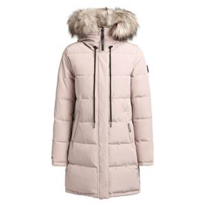 khujo Zimný kabát 'Cloren'  ružová / čierna