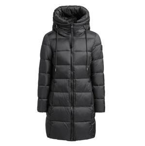 khujo Zimný kabát 'TUULA'  čierna