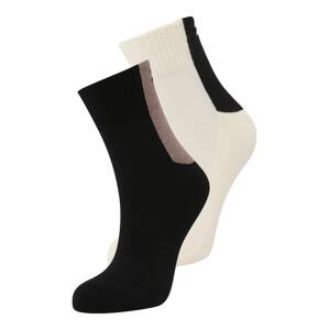 PUMA Športové ponožky  béžová / krémová / čierna