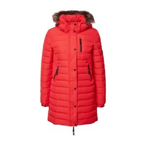 Superdry Zimná bunda  červená / čierna