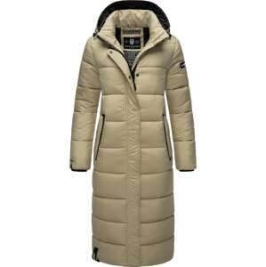 NAVAHOO Zimný kabát 'Isalie'  béžová / čierna / biela