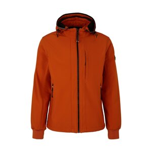 TOM TAILOR Prechodná bunda  oranžová / čierna