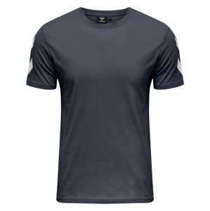 Hummel Funkčné tričko 'Chevron'  námornícka modrá / svetlosivá