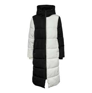Y.A.S Zimný kabát 'CECILIE'  čierna / biela