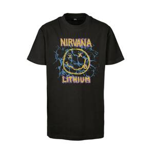 Mister Tee Kids Tričko 'Nirvana Lithium Tee'  modrá / žltá / čierna