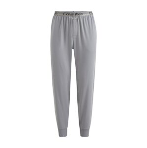 Calvin Klein Underwear Pyžamové nohavice  sivá / farby bahna / čierna