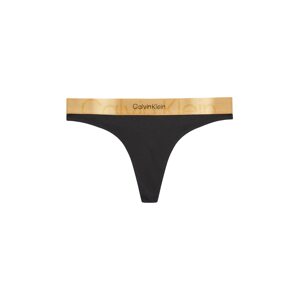 Calvin Klein Underwear Tangá  zlatá / čierna