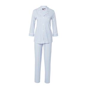 Lauren Ralph Lauren Pyžamo  béžová / modrá / biela
