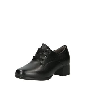 Tamaris Comfort Šnurovacie topánky  čierna