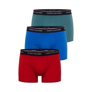 Tommy Hilfiger Underwear Boxerky  kráľovská modrá / tmavozelená / ohnivo červená / čierna