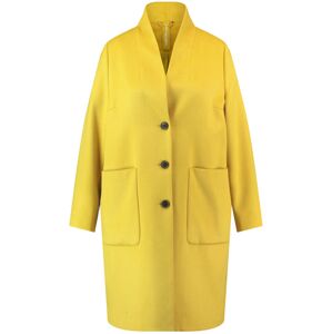 SAMOON Prechodný kabát  žltá