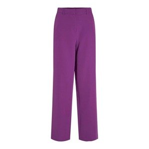 VILA Chino nohavice  fialová