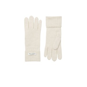 Marc O'Polo Prstové rukavice  biela