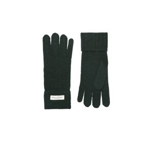 Marc O'Polo Prstové rukavice  zelená / čierna / biela
