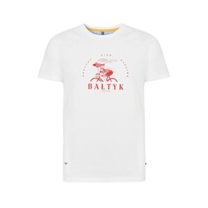 TATUUM Tričko 'MIKIN 23'  červená / biela