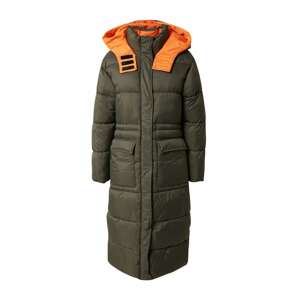 ONLY Zimný kabát 'Puk'  kaki / oranžová