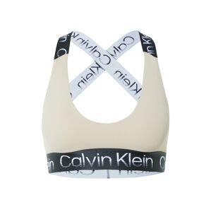 Calvin Klein Sport Podprsenka  sivobéžová / čierna / biela