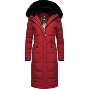 NAVAHOO Zimný kabát 'Fahmiyaa'  červená / čierna