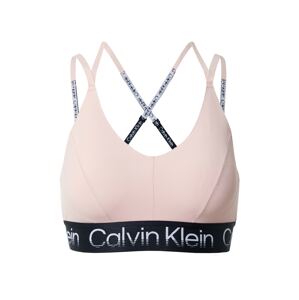 Calvin Klein Sport Podprsenka  pastelovo ružová / čierna / biela