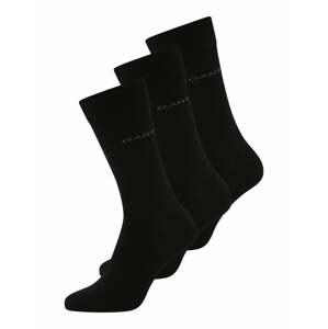 GANT Ponožky  svetlosivá / čierna