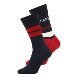 GANT Ponožky  námornícka modrá / červená / biela