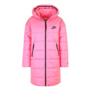 Nike Sportswear Prechodný kabát  tmavosivá / ružová