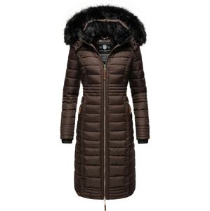 NAVAHOO Zimný kabát 'Umay'  hnedá / čierna
