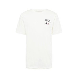 RVCA Tričko 'DESERT TRAIL'  ružová / staroružová / čierna / biela