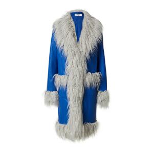 SHYX Prechodný kabát 'Nina'  kráľovská modrá / svetlosivá