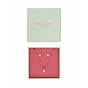 Ted Baker Sada šperkov 'CLEMENN'  ružové zlato / priehľadná