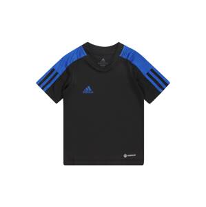 ADIDAS PERFORMANCE Funkčné tričko 'TIRO'  kráľovská modrá / čierna