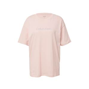 Calvin Klein Sport Tričko  sivá / ružová