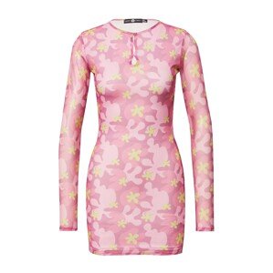 Daisy Street Šaty  svetložltá / ružová / staroružová / svetloružová