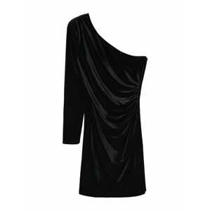 MANGO Kokteilové šaty 'ASIBEL1'  čierna