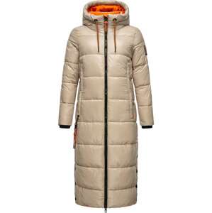 NAVAHOO Zimný kabát 'Schmuseengel'  tmavošedá / oranžová