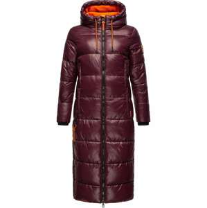 NAVAHOO Zimný kabát 'Schmuseengel'  oranžová / bordová