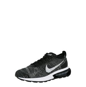 Nike Sportswear Nízke tenisky 'AIR MAX FLYKNIT RACER'  čierna / biela