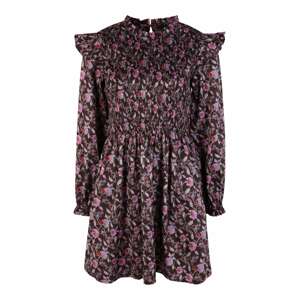 Gap Petite Košeľové šaty  striebornosivá / fialová / černicová / ružová