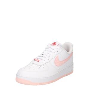 Nike Sportswear Nízke tenisky 'AIR FORCE'  púdrová / červená / biela