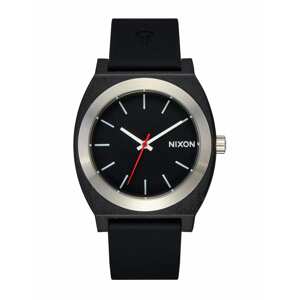 Nixon Analógové hodinky 'Time Teller OPP'  striebornosivá / čierna