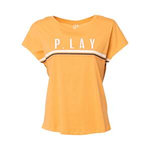 ONLY PLAY Funkčné tričko 'EVAN'  oranžová / čierna / biela