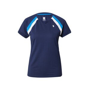 K-Swiss Performance Funkčné tričko  námornícka modrá / azúrová / biela