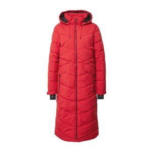KILLTEC Outdoorový kabát  červená / čierna