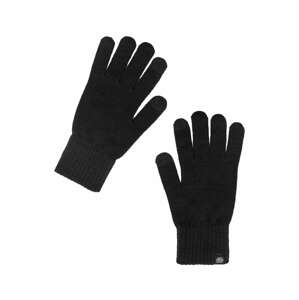 Pull&Bear Prstové rukavice  čierna